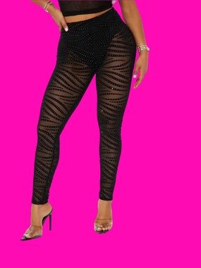 Fashion Nova Black Pants/Legging